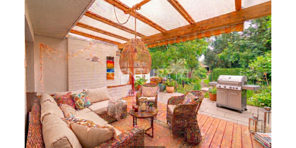 Überdachte Terrasse Visualisierung